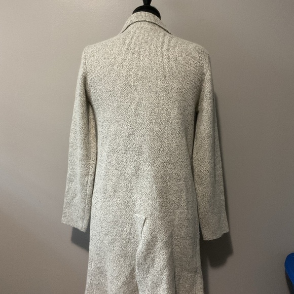 Monteau Gray Open Front Cardigan - Picture 4 of 4